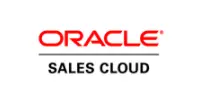 The Oracle Sales Cloud logo features Oracle in vibrant red and Sales Cloud elegantly rendered in black below, seamlessly integrating with LeadMethods cutting-edge software solutions.