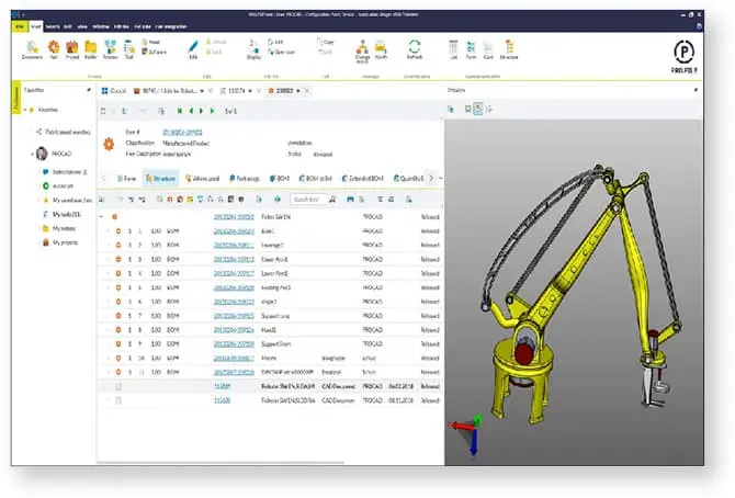 PRO.FILE PLM Software