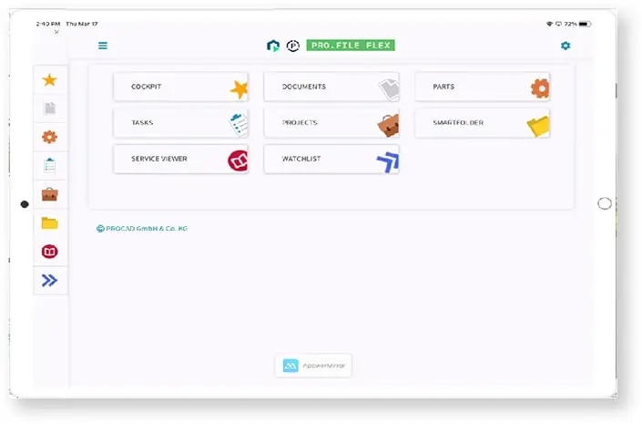 PRO.FILE Flex PLM Software